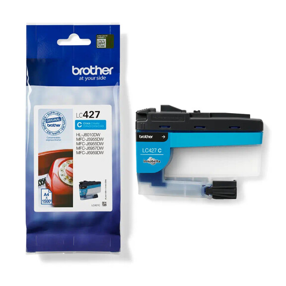 Brother LC427C tusz cyan oryginalny