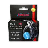 Zgodny z Canon GI-56 C 4430C001 tusz cyan marki JetWorld