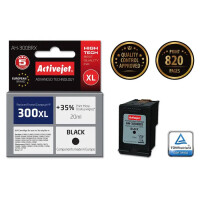 Zgodny z HP 300 XL CC641EE tusz czarny marki ActiveJet