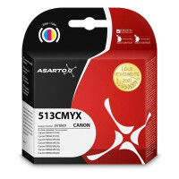 Zgodny z Canon CL-513 tusz 3-kolorowy marki Asarto
