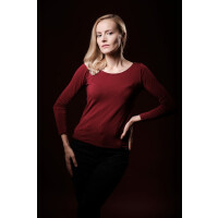Bluzka Bardzo Bordo