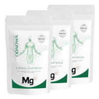 Sól z Morza Martwego Mg12 3kg (3x1kg) ODNOWA