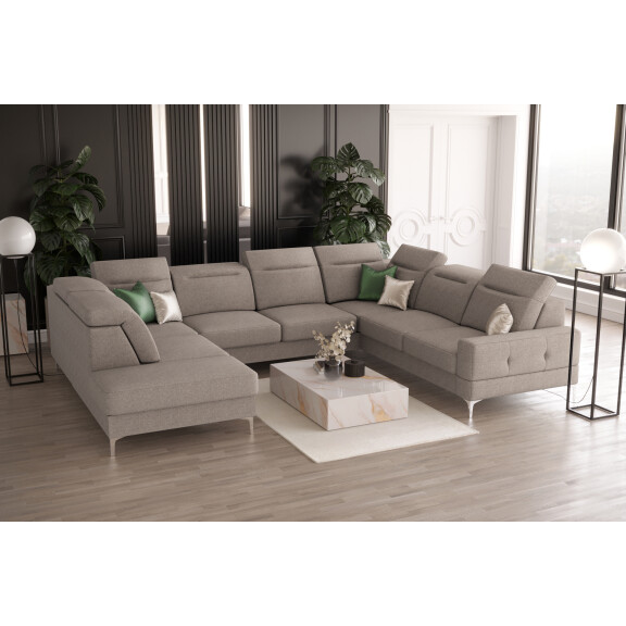 NAROŻNIK TAPICEROWANY MALIBU MAX I 260x350x220 CM