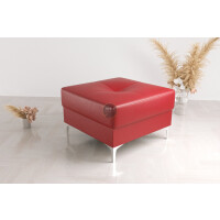 PUFA ORION TOSCANIA 55X55 CM SKÓRA NATURALNA