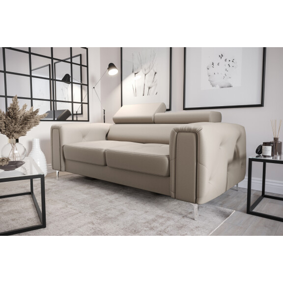SOFA ORION II 185 CM SKÓRA NATURALNA