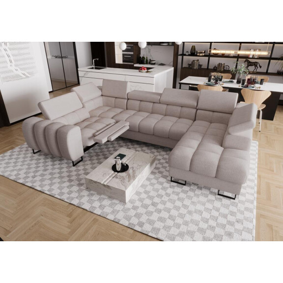 NAROŻNIK ROZKŁADANY ASPEN MAX II RELAX 198x350x170 CM