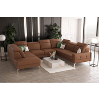 NAROŻNIK MALIBU MAX I 260x350x220 CM SKÓRA NATURALNA
