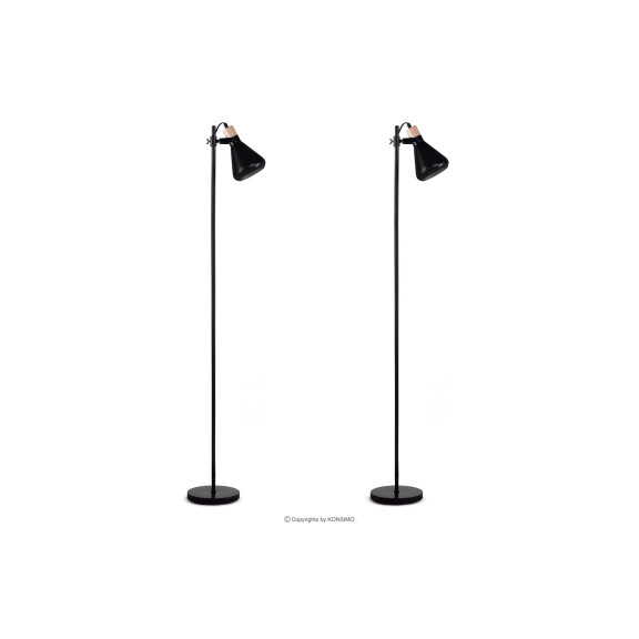 Lampa podłogowa biała w stylu skandynawskim 2szt CORTODI