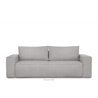 Sofa 3 boucle z funkcją spania popielaty NAPI II