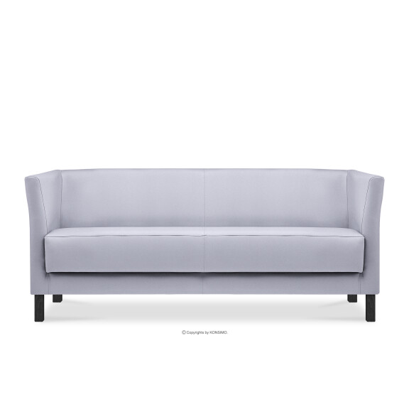 Sofa 3 osobowa do gabinetu szary ESPECTO