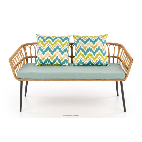 Sofa na ogród w stylu boho BARBUS