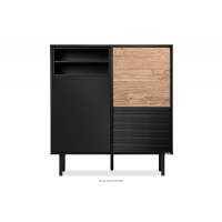 Komoda w stylu loft na wysokich nóżkach LOFTY