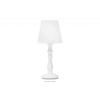 Lampka nocna klasyczna biała GITTA