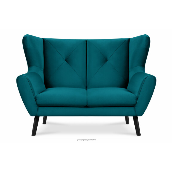 Mała sofa 2 osobowa morska MIRO