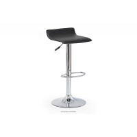 Nowoczesny hoker barowy 60cm czarny RUTIL