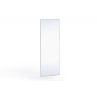 Lustro 150 cm białe matowe PERLA