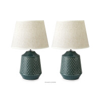 Lampa stołowa w stylu retro 2szt. SOPI