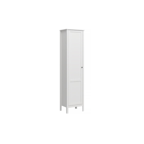 Elegancki wysoki regał 50 cm biały FARGE