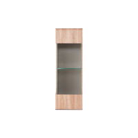 Witryna wisząca w stylu skandynawskim 40 cm dąb szary AVERO