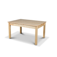 Stół rozkładany sosnowy 140 cm LISSO