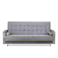Kolorowa sofa 3 osobowa z funkcją spania DOZER