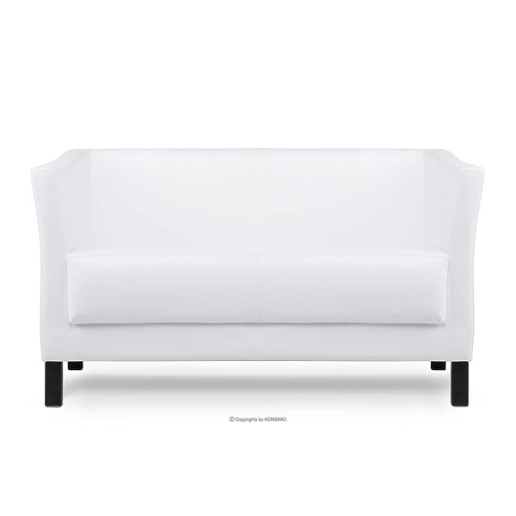 Sofa do poczekalni ekoskóra biała ESPECTO