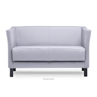 Sofa do poczekalni ekoskóra szara ESPECTO