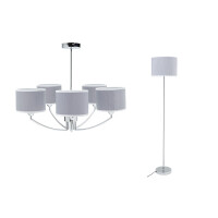 Lampa wisząca + lampa podłogowa LICUS