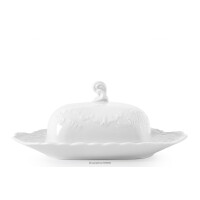 Maselnica z porcelany biały ROCOCO MARIA