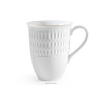 Kubek z porcelany złota linia SOFIA ZŁOTA LINIA