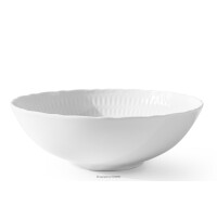 Duża salaterka z porcelany biała SOFIA
