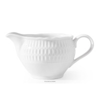 Sosjerka z porcelany biały SOFIA