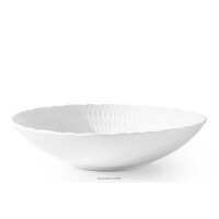 Talerz głęboki z porcelany biały SOFIA