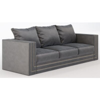 Sofa Ronta 3-osobowa - Funkcja Spania | Styl Skandynawski | + Pojemnik | Tkaniny kolory do wyboru
