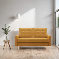 Sofa BARTELLA 2-osobowa - Funkcja Spania | Pojemnik | Kolory do wyboru
