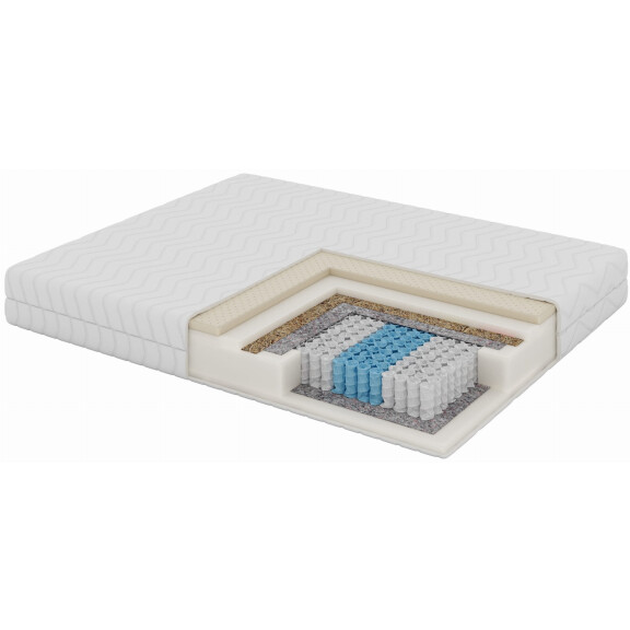Materac Kieszeniowy z lateksem i kokosem Agena | gr. 23 cm | H3/H4 | Dostawa 0zł