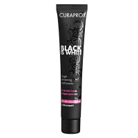 Curaprox Black Is White wybielająca pasta do zębów z aktywnym węglem