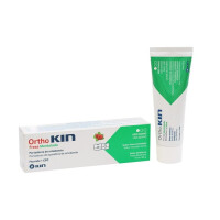 KIN ORTHOKIN Pasta dla osób noszących aparat ortodontyczny truskawkowo miętowa 75 ml