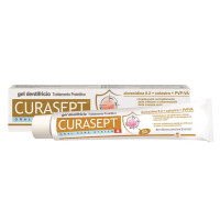 CURASEPT Pasta do zębów z chlorheksydyną 0.2 w żelu + COLOSTRUM + PVP-VA