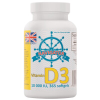 Vitamin D3 10000 IU (365 kaps.)