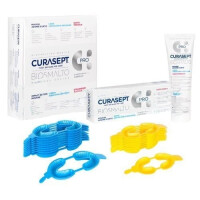 Curasept Biosmalto Sensitive - Mus natychmiastowy efekt dla zębów wrażliwych 150 ml + nakładki