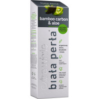 BIAŁA PERŁA Extra White BAMBOO CARBON & ALOE - pasta wybielająca z węglem z bambusa i aloesem 75ml