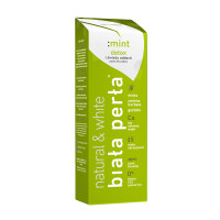 BIAŁA PERŁA Natural Mint Detox - wybielająca pasta do zębów o naturalnych składnikach aktywnych