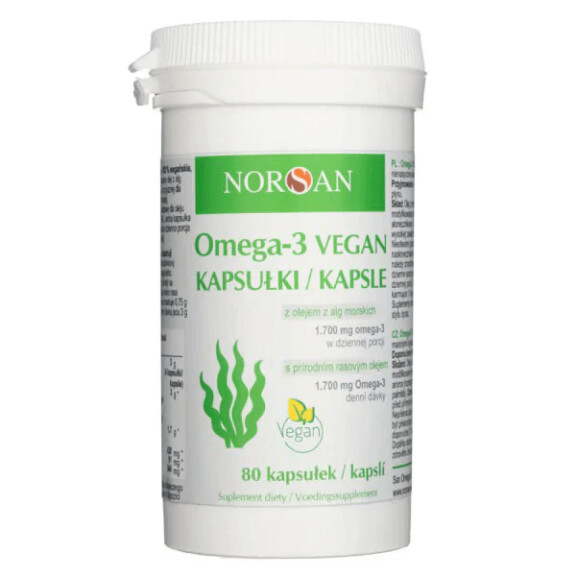 Omega-3 VEGAN (80 kaps.)