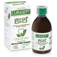 Curasept ECO BIO - naturalny płyn do płukania jamy ustnej bez mentolu i fluoru 300 ml