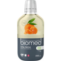 BIOMED Citrus Fresh - odświeżający płyn do płukania jamy ustnej z naturalnymi ekstraktami z cytrusów 500ml