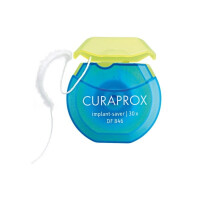 CURAPROX DF 846 Implant-Saver - nić dentystyczna do pielęgnacji implantów 30 odcinków