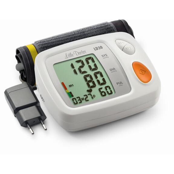 Ciśnieniomierz elektroniczny z zasilaczem Little Doctor LD30