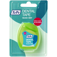 TePe Dental Tape - woskowana taśma dentystyczna o smaku miętowym 40m