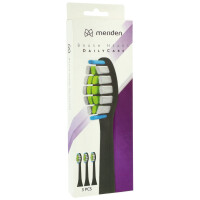 Końcowki MERIDEN Brush Heads DailCare White (Black) 3 sztuki